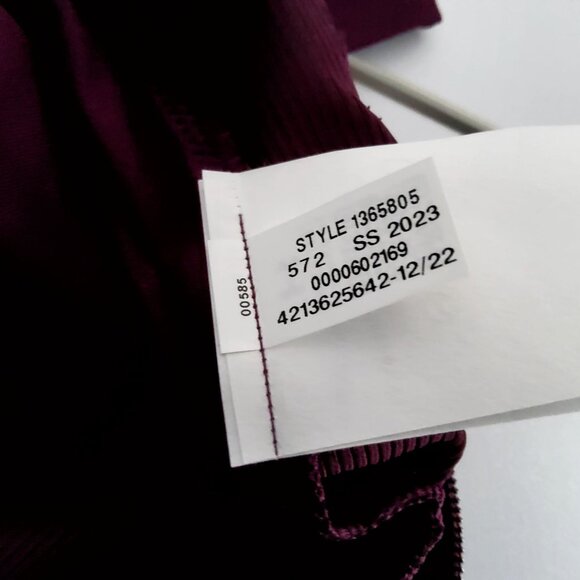 Under Armour Womens UA Meridian Fitted Jacket XS Plum Purple Polyester Blend - Picture 7 of 11